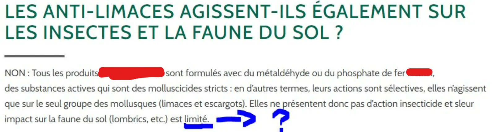 die Auswirkung der biologischen Schneckenkorn-Granulate