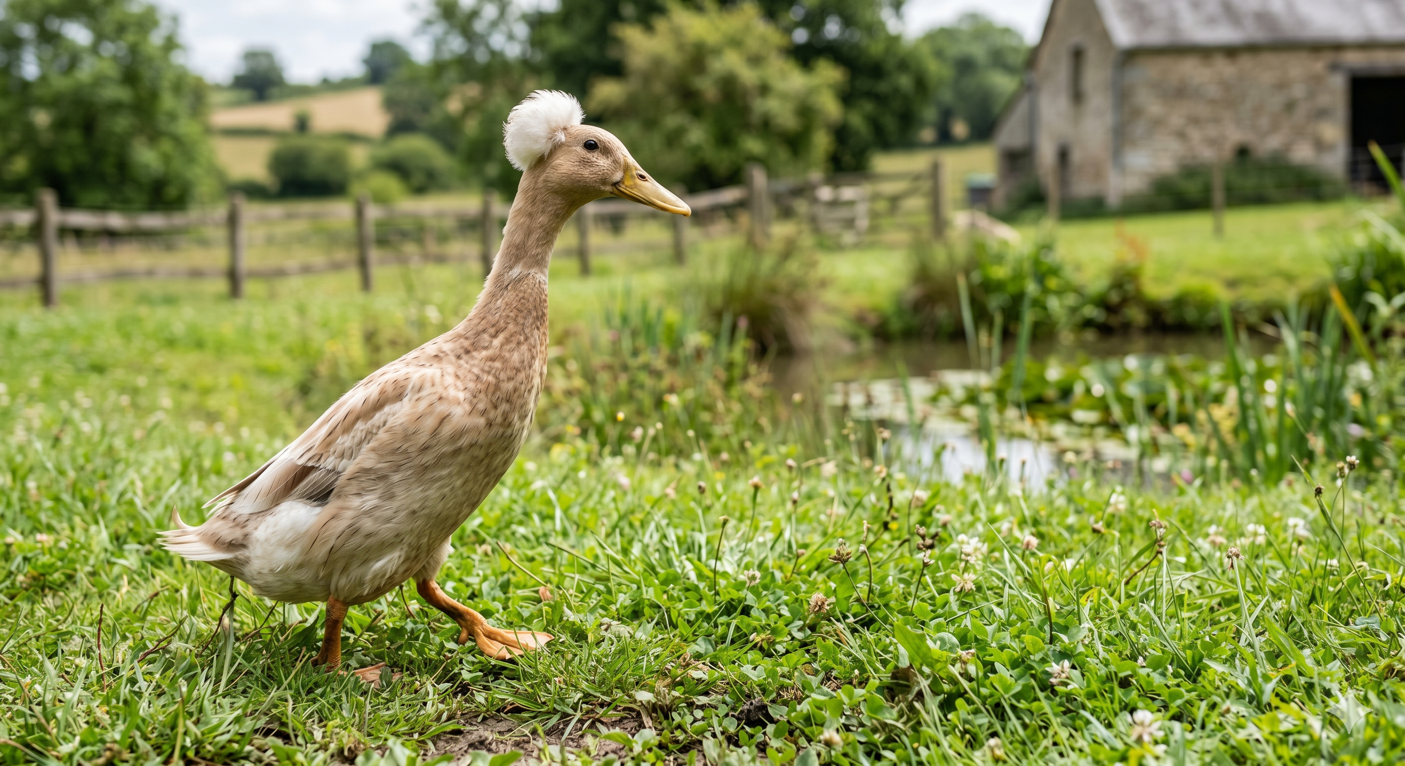 Die natürliche Eleganz der Laufente mit Haube: eine umfassende Betrachtung
